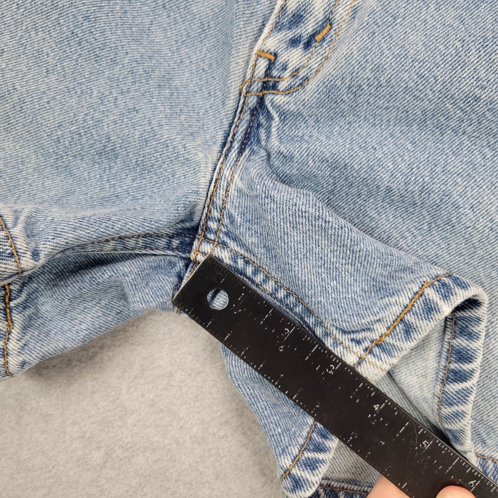 Levi's Denim Shorts Juniors 7 Light Blue High Rise 100% Cotton Vintage 4095 - Picture 7 of 8